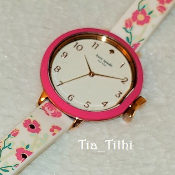 Kate Spade Park Row Floral Watch - Picture 2 of 6